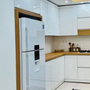 کابینت های گلاس مدرن اقساطی مدل براق سفید 002 ویژه بازنشستگان