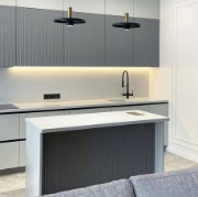 کابینت های گلاس اقساطی مدل مدرن نقره ای 007 ویژه بازنشستگان