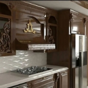 کابینت چوبی مدل مدرن کلاسیک 005 ویژه بازنشستگان