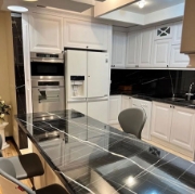 کابینت ممبران مدل کلاسیک سفید مشکی 001 ویژه بازنشستگان
