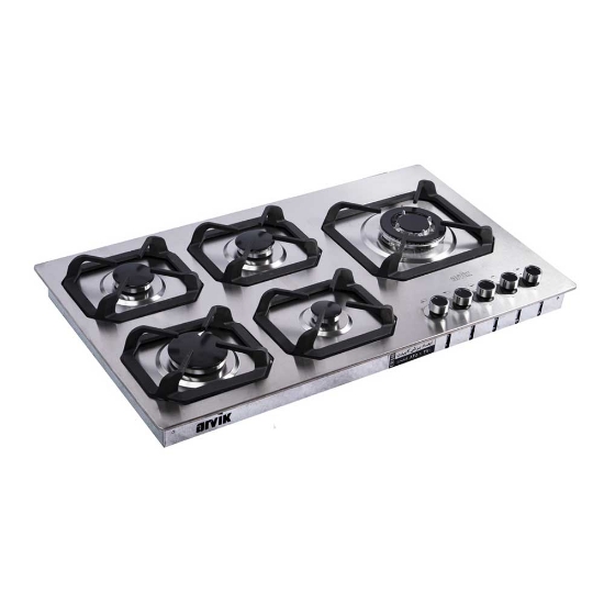اجاق گاز رومیزی آرویک مدل 5025RB ERAM2