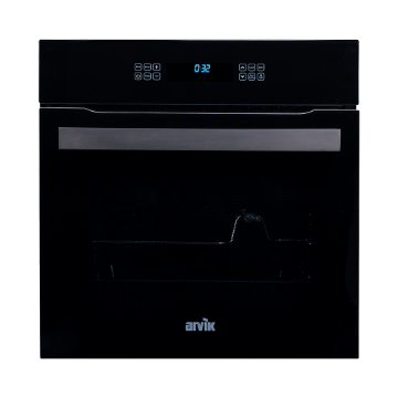 فر برقی توکار مشکی مدل Cook Nest B