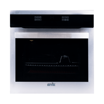 فر برقی توکار مشکی مدل Cook Nest S