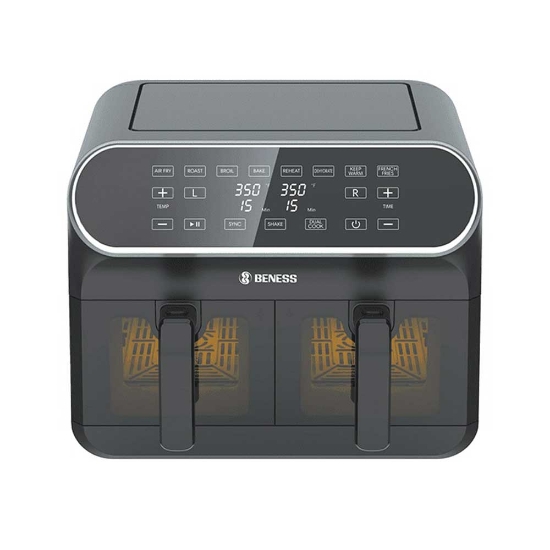 سرخ کن بدون روغن دوقلو بنس مدل BA-D801T