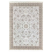 فرش ماشینی ارین کرم حاشیه یاسی