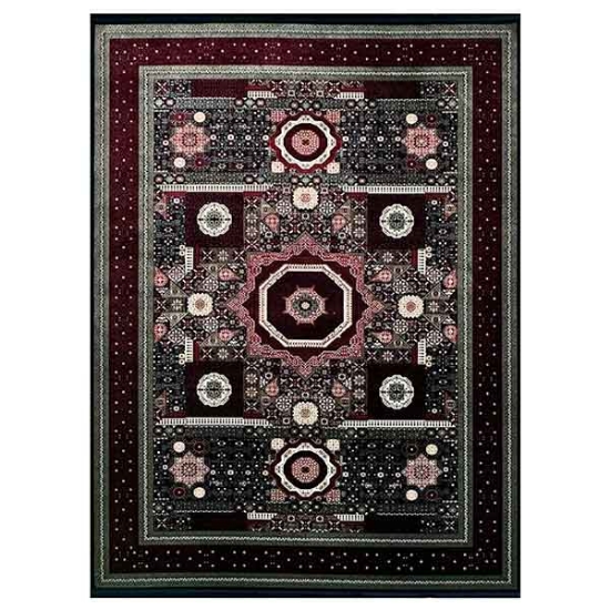 فرش ماشینی کلکسیون 1200 شانه ویان زامر سرمه ای