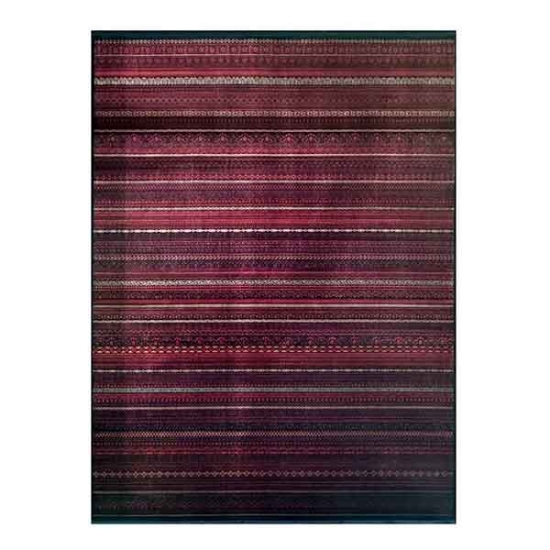 فرش ماشینی کلکسیون 1200 شانه ویان مراکشی سرمه ای