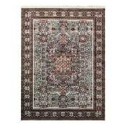 فرش ماشینی کلکسیون 1200 شانه ویان بلوچی سبز سرمه ای