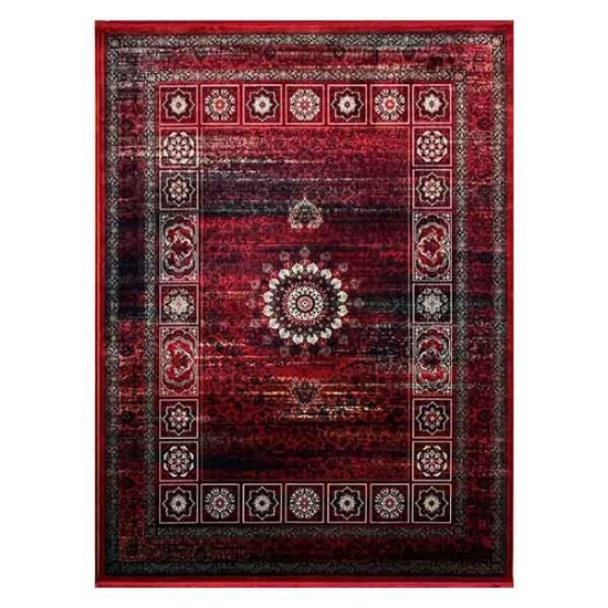 فرش ماشینی کلکسیون 1200 شانه ویان کتیبه وینتیج