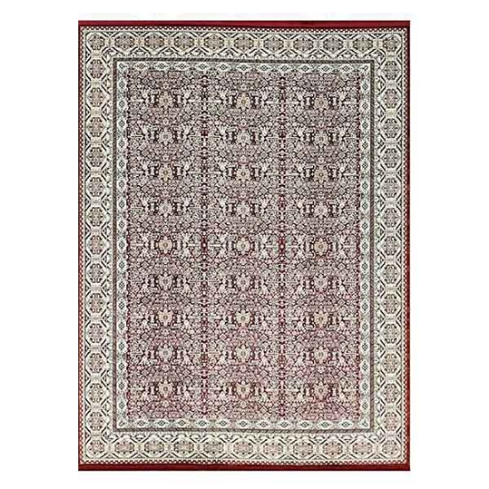 فرش ماشینی کلکسیون 1200 شانه ویان ترکمن لاکی