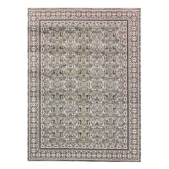 فرش ماشینی کلکسیون 1200 شانه ویان ترکمن سبز