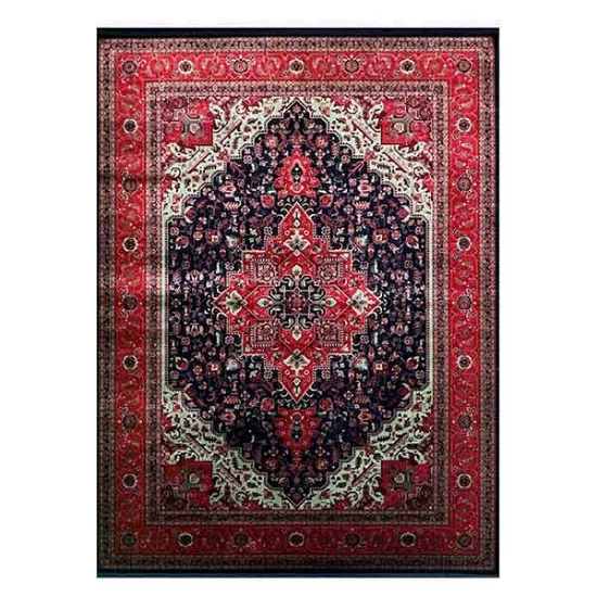 فرش ماشینی کلکسیون 1200 شانه ویان هریس سرمه ای