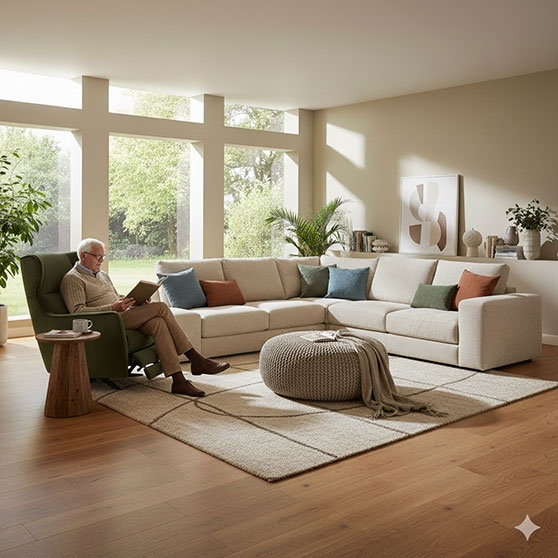 ست کردن مبل و فرش ماشینی نامیراکالا